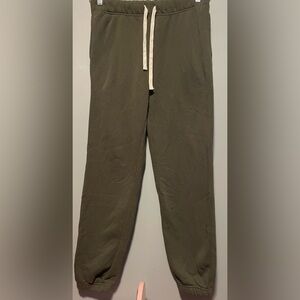 Forever 21 Men's Olive Green Drawstring Joggers